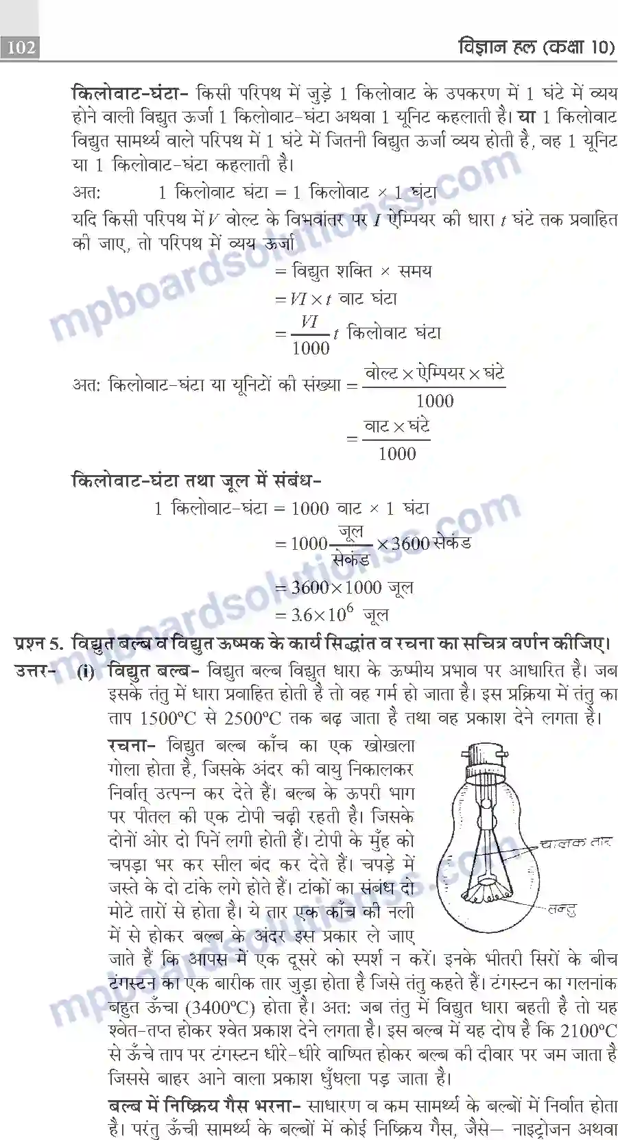 MP Board Book for Class 10 Publication Books Science Image 102