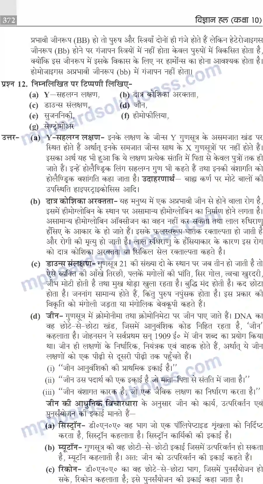 MP Board Book for Class 10 Publication Books Science Image 372