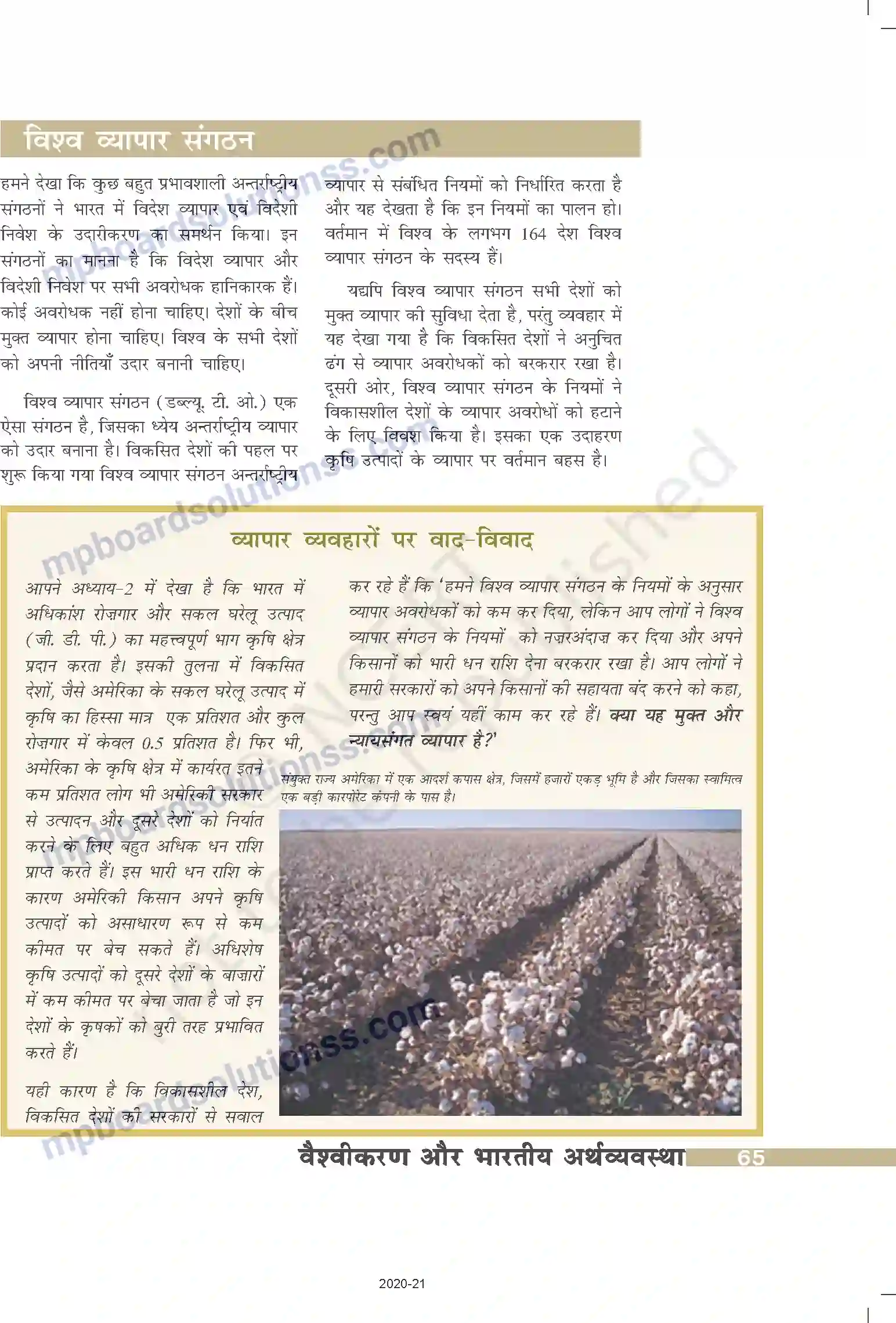 MP Board Book for Class 10 Social Science वैश्वीकरण और भारतीय अर्थव्यवस्था Image 12