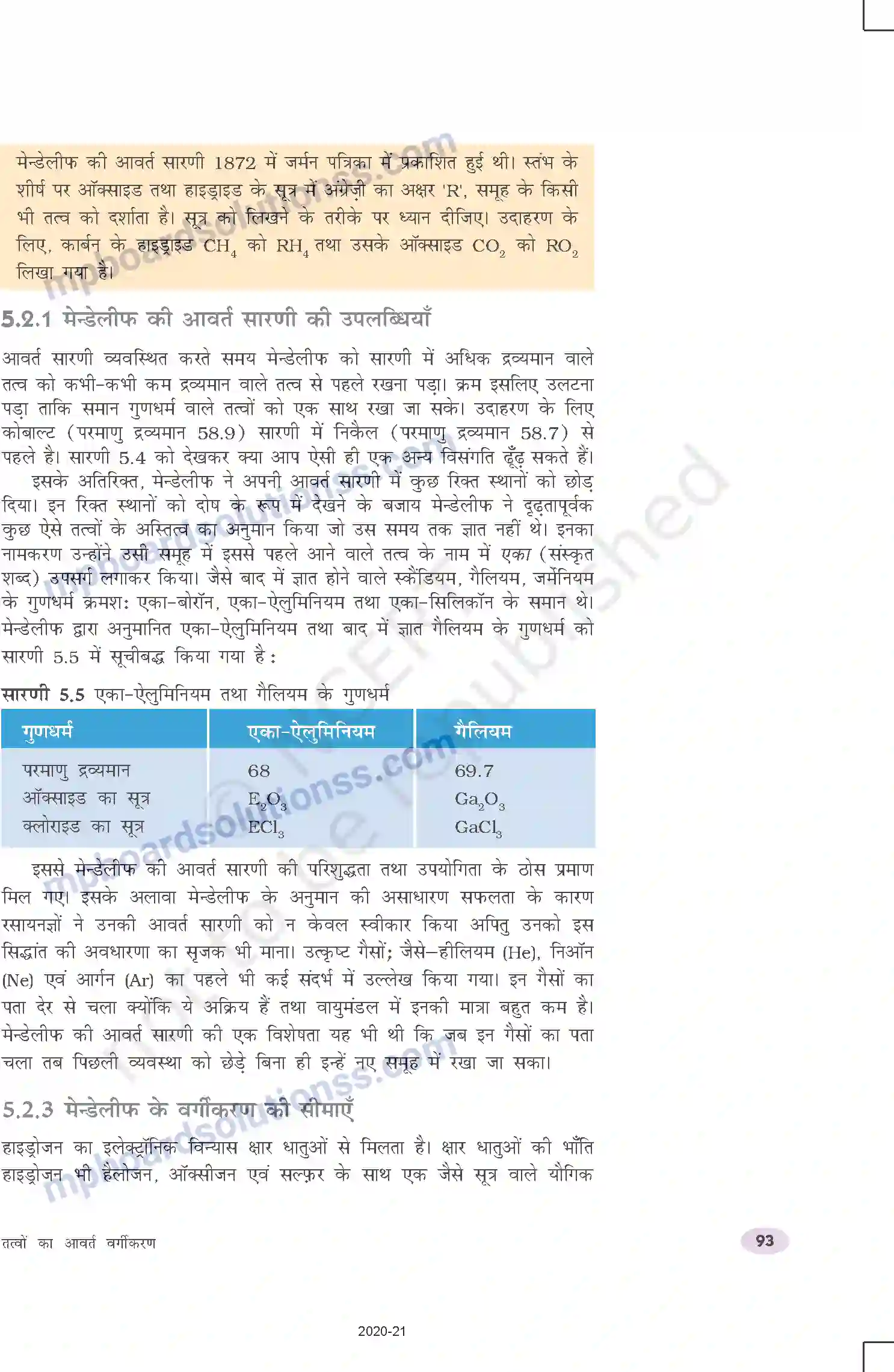 MP Board Book for Class 10 Science तत्वों का आवर्त वर्गीकरण Image 6