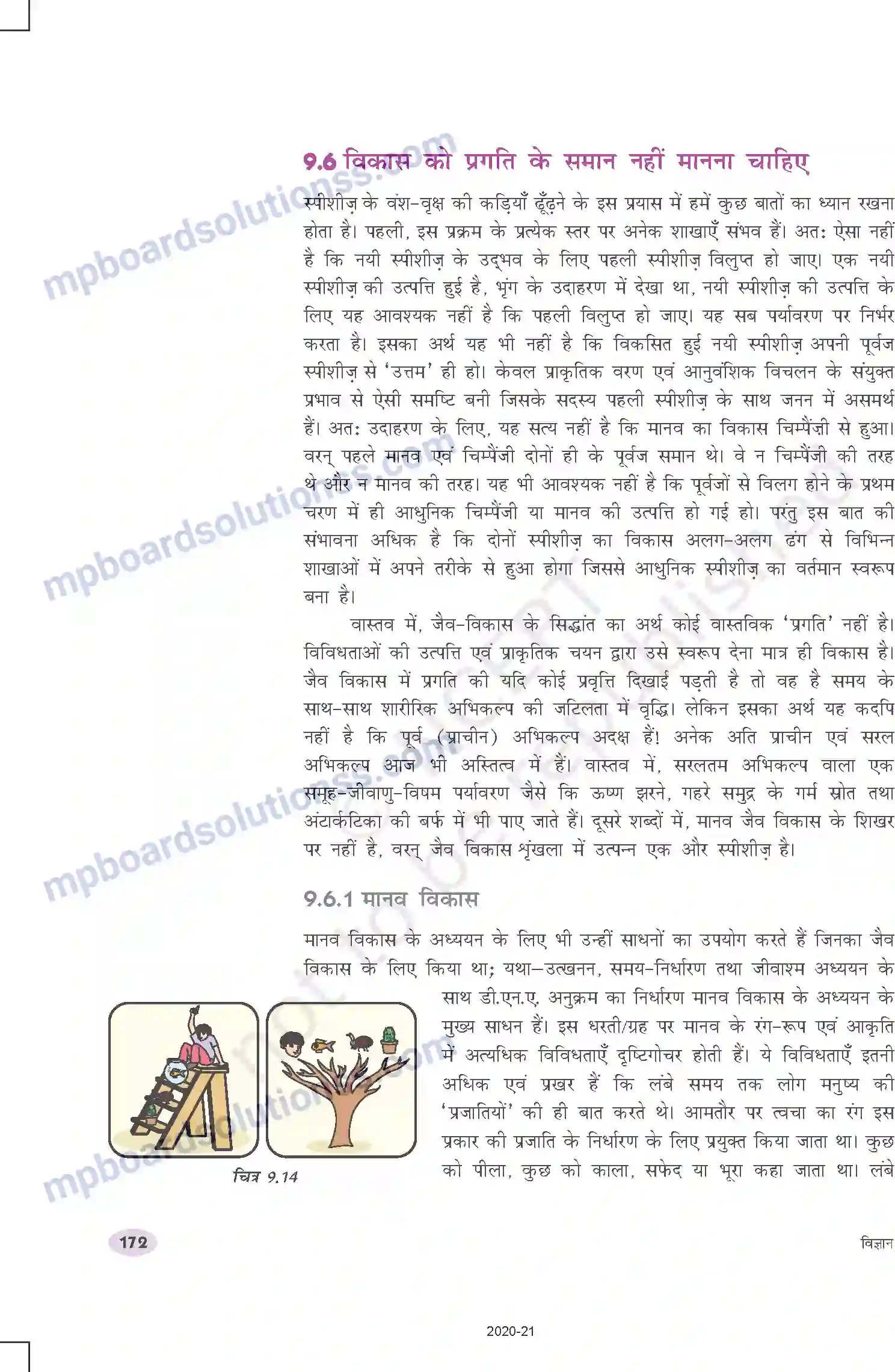 MP Board Book for Class 10 Science आनुवंशिकता एवं जैव विकास Image 17