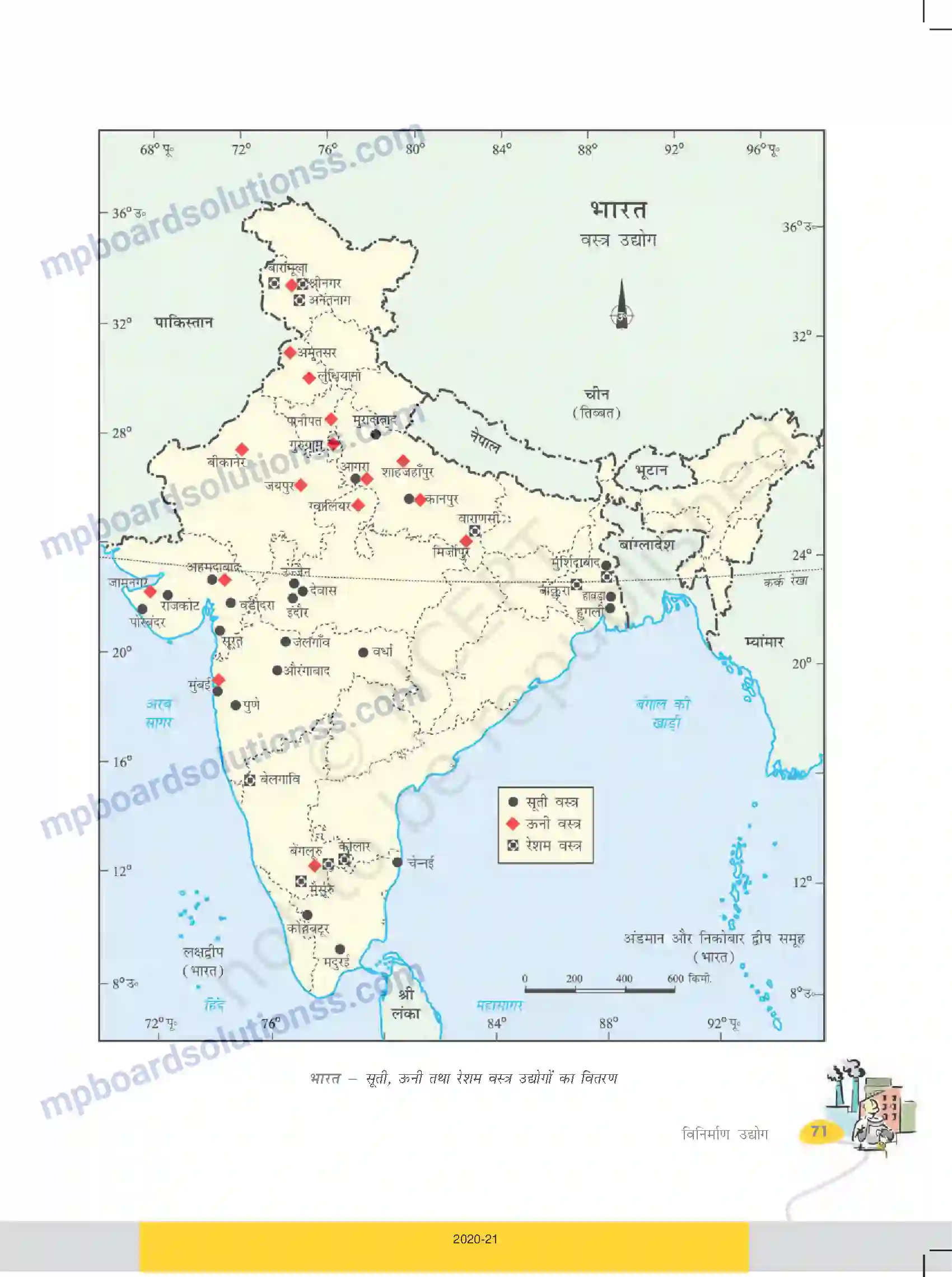 MP Board Book for Class 10 Social Science विनिर्माण उद्योग Image 5
