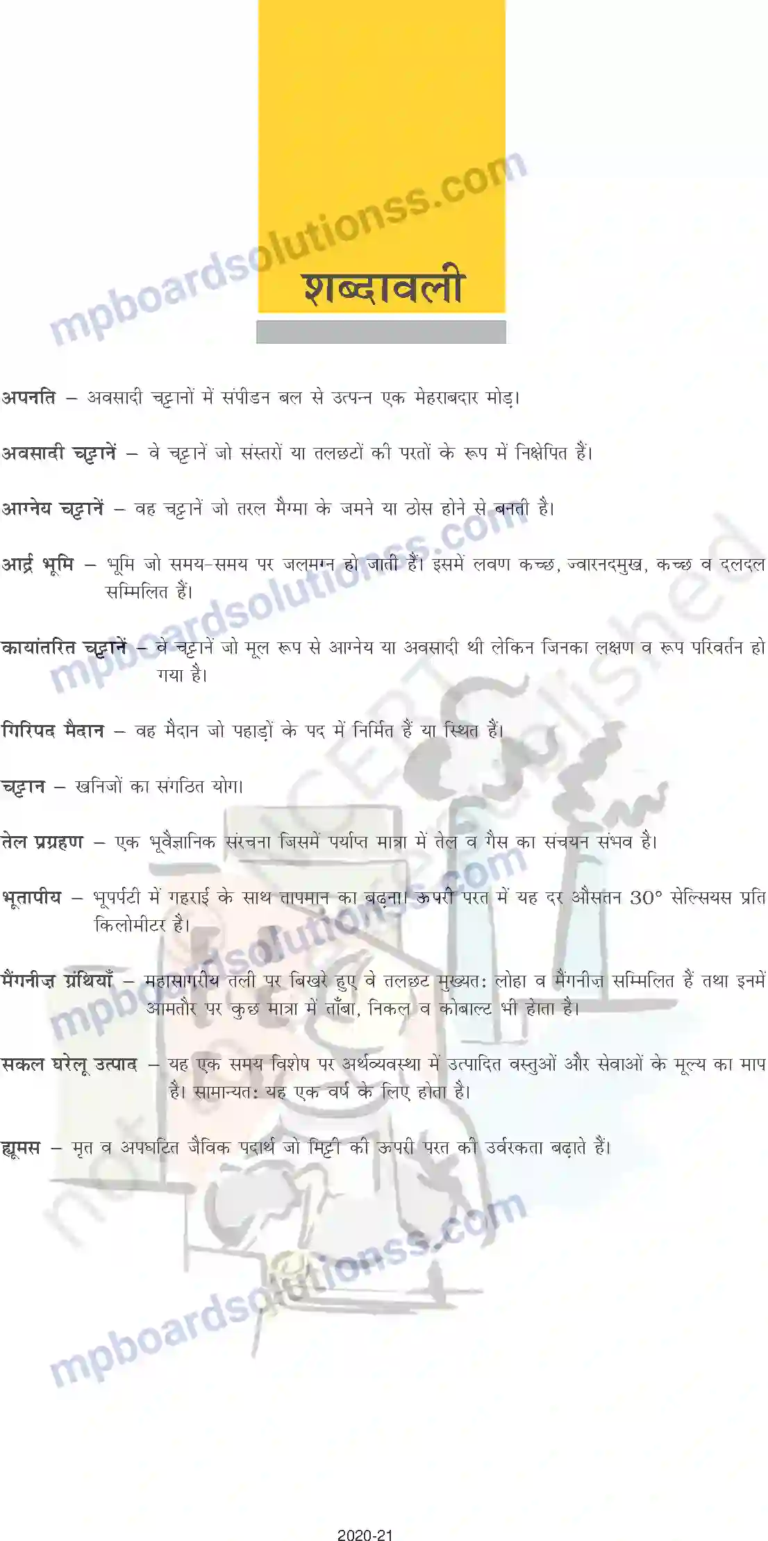 MP Board Book for Class 10 Social Science परिशिष्ट Image 5