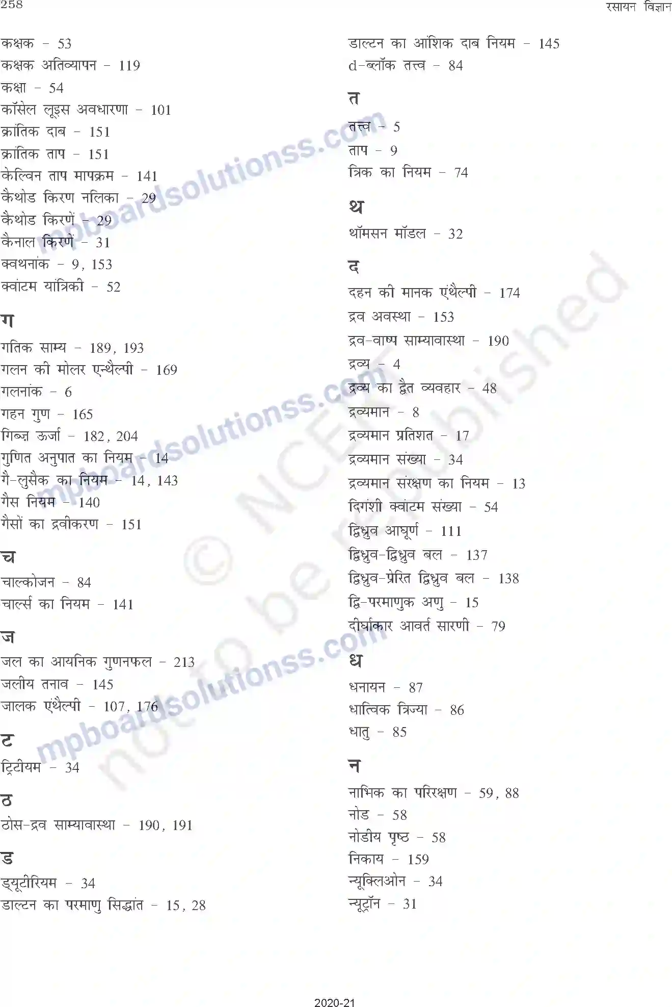 MP Board Book for Class 11 Chemistry परिशिष्ट Image 24