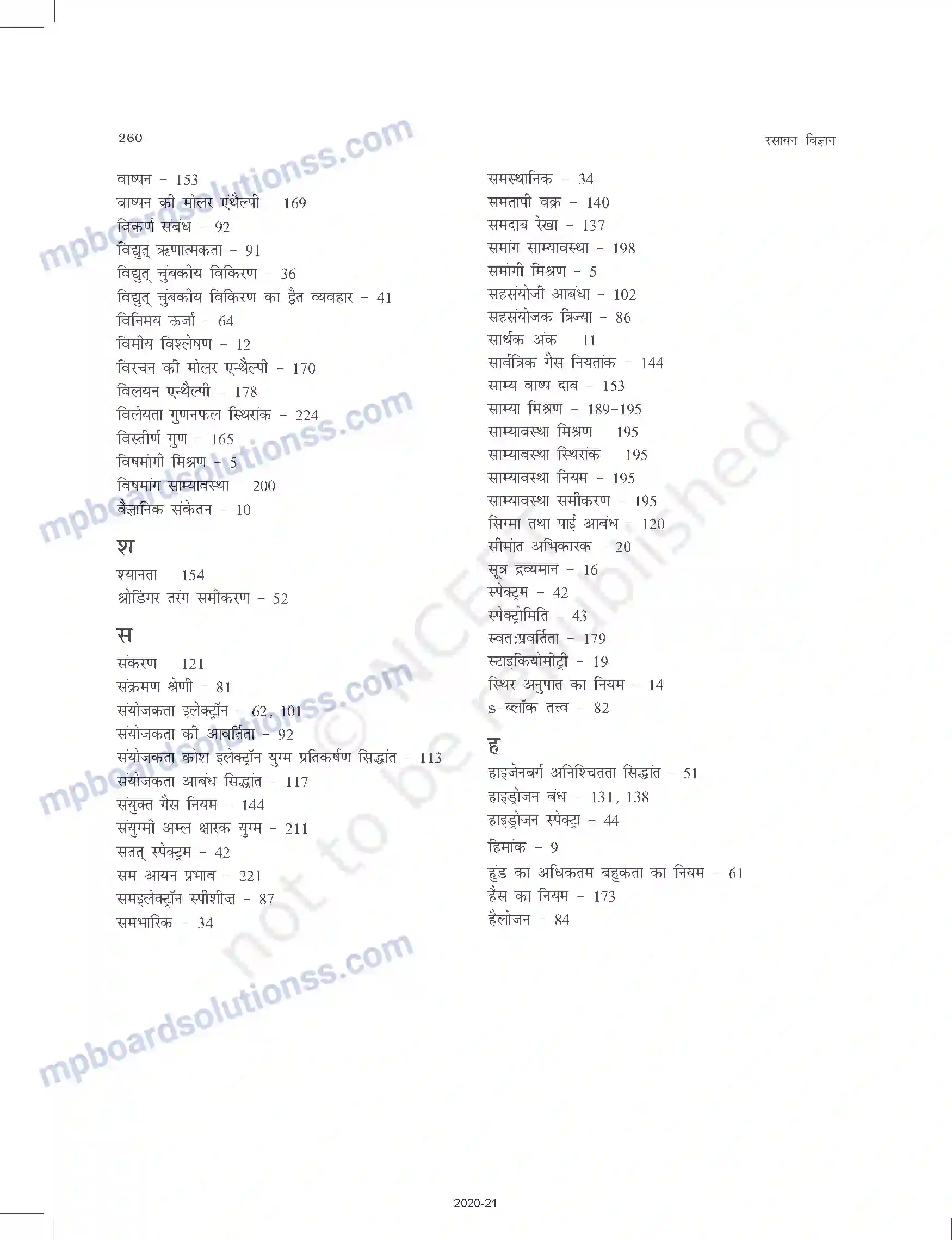 MP Board Book for Class 11 Chemistry परिशिष्ट Image 26