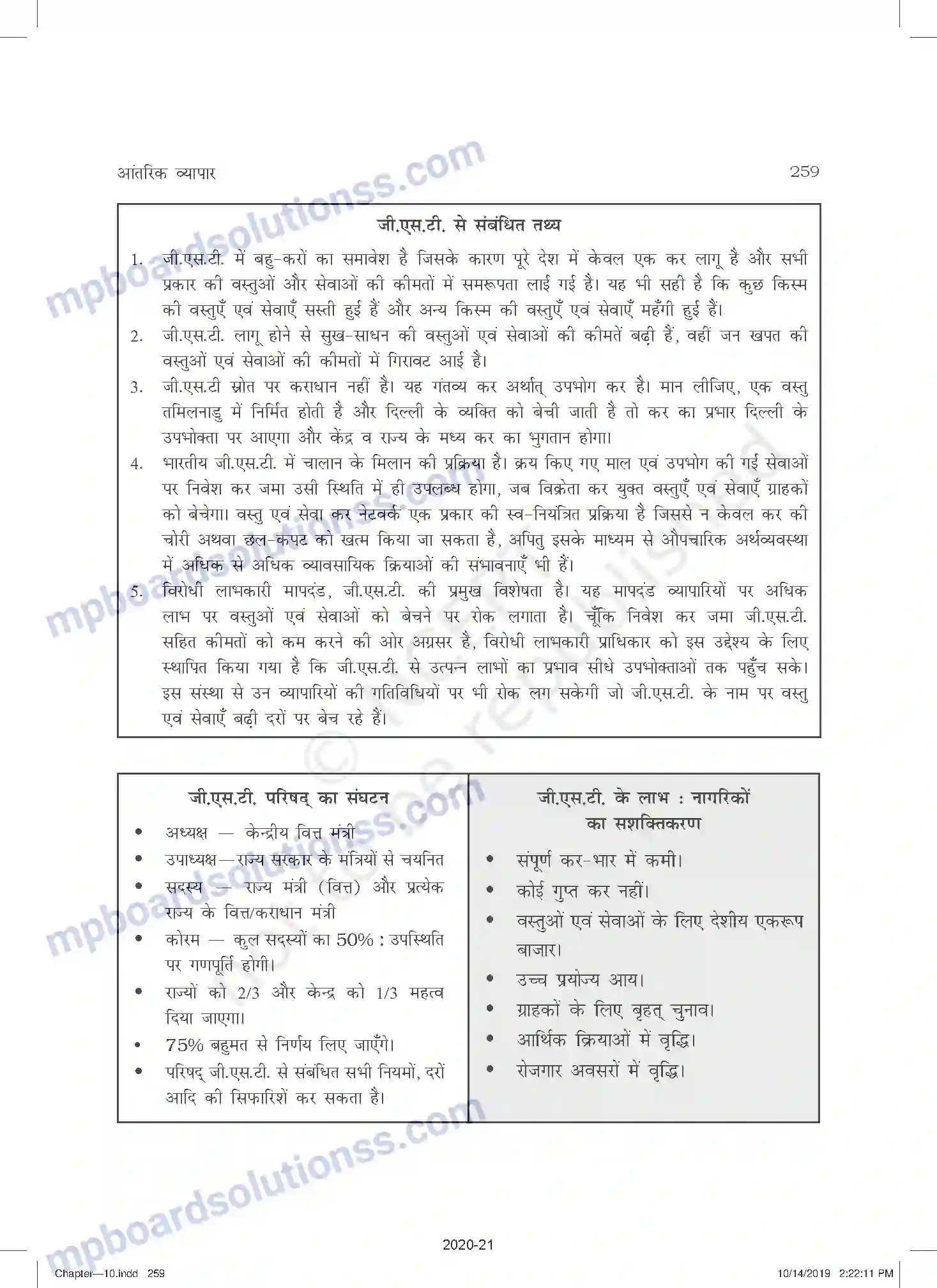 MP Board Book for Class 11 Business Studies आंतरिक व्यापार Image 10