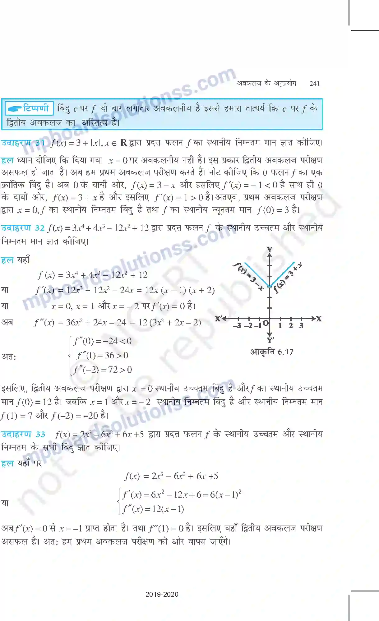 MP Board Book for Class 12 Mathematics अवकलज के अनुप्रयोग Image 32