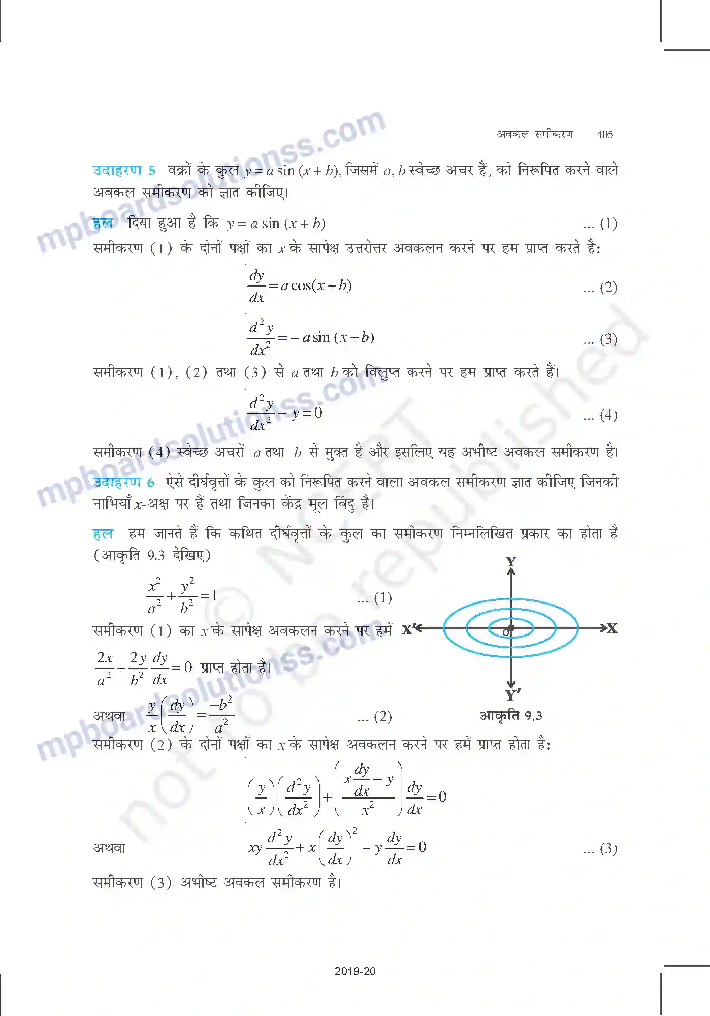 MP Board Book for Class 12 Mathematics अवकल समीकरण Image 11