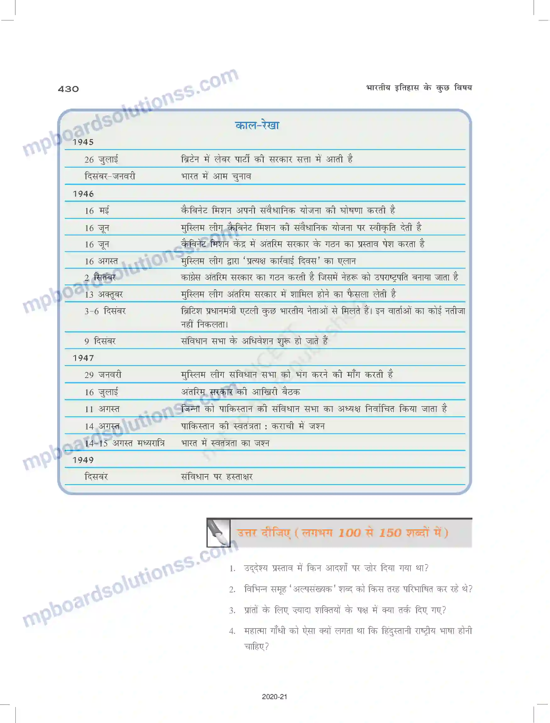 MP Board Book for Class 12 History संविधान का निर्माण Image 26