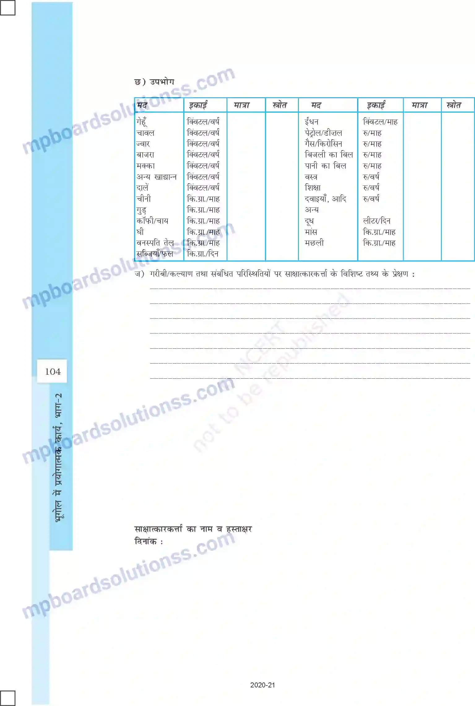 MP Board Book for Class 12 History Annexure Image 3
