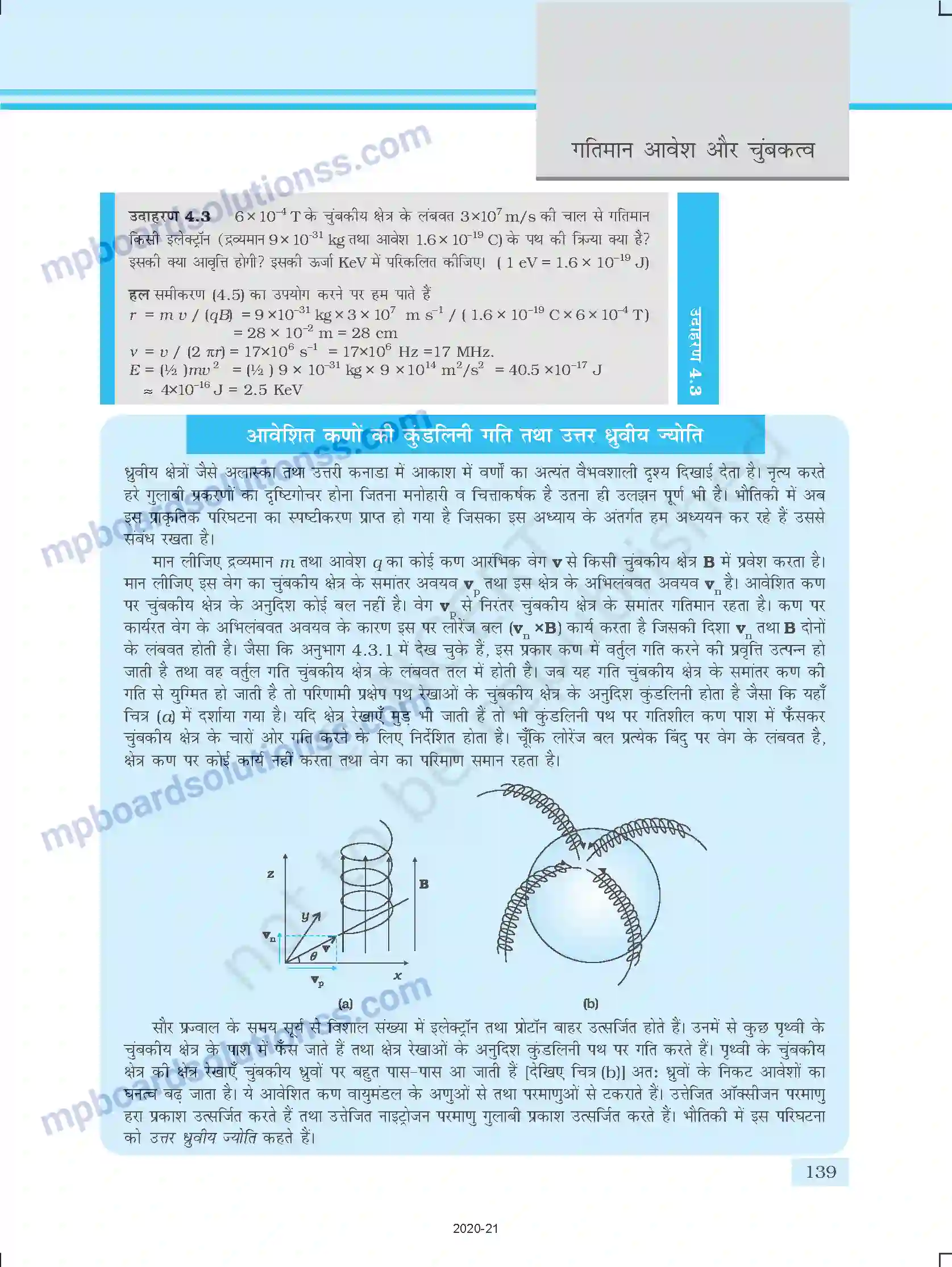MP Board Book for Class 12 Physics गतिमान आवेश और चुम्बकत्व Image 8