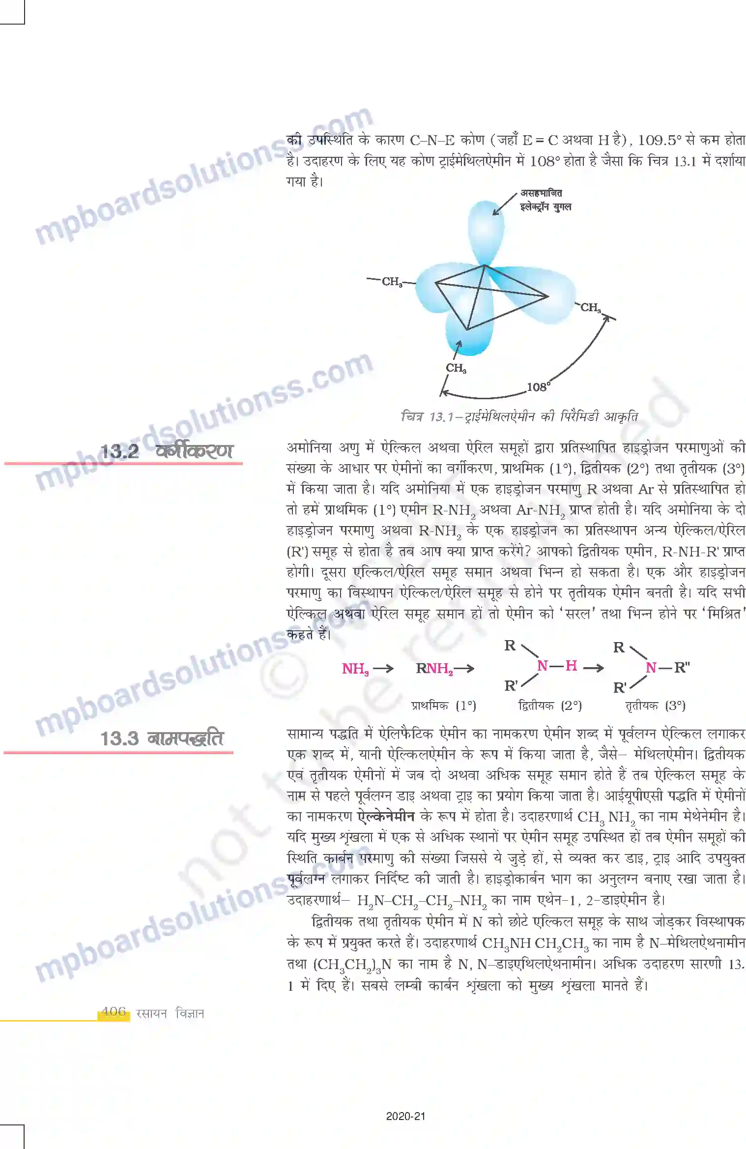 MP Board Book for Class 12 Chemistry ऐमीन Image 2