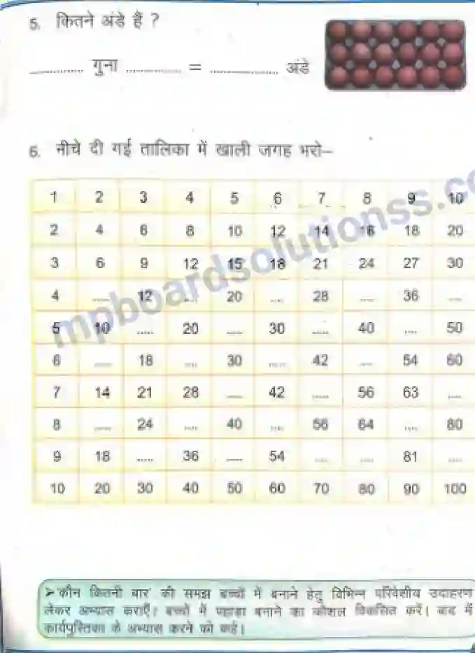 MP Board Book for Class 2 Mathematics कौन कितनी बार Image 4