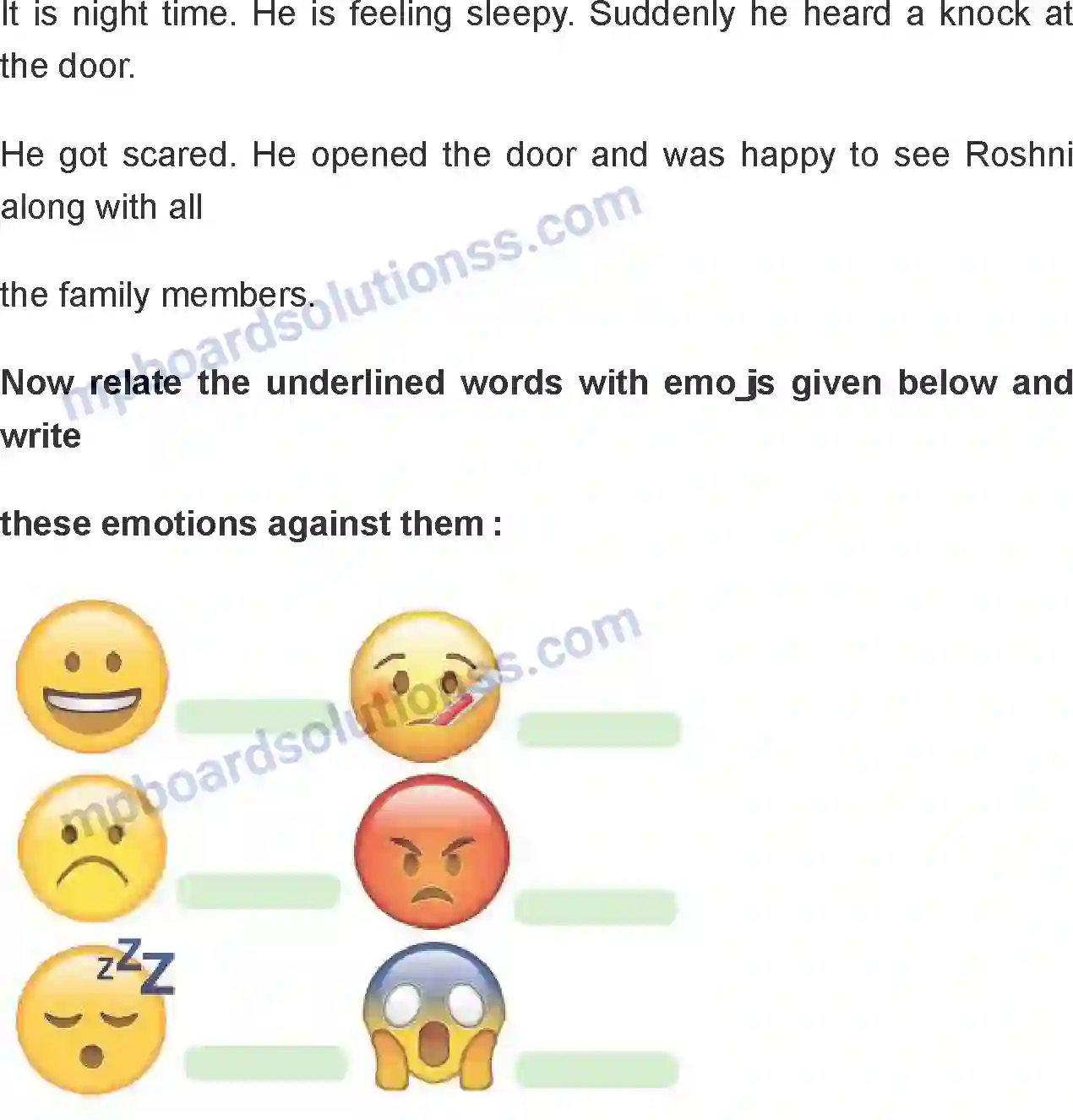 MP Board Book for Class 4 English A Happy Child Image 4