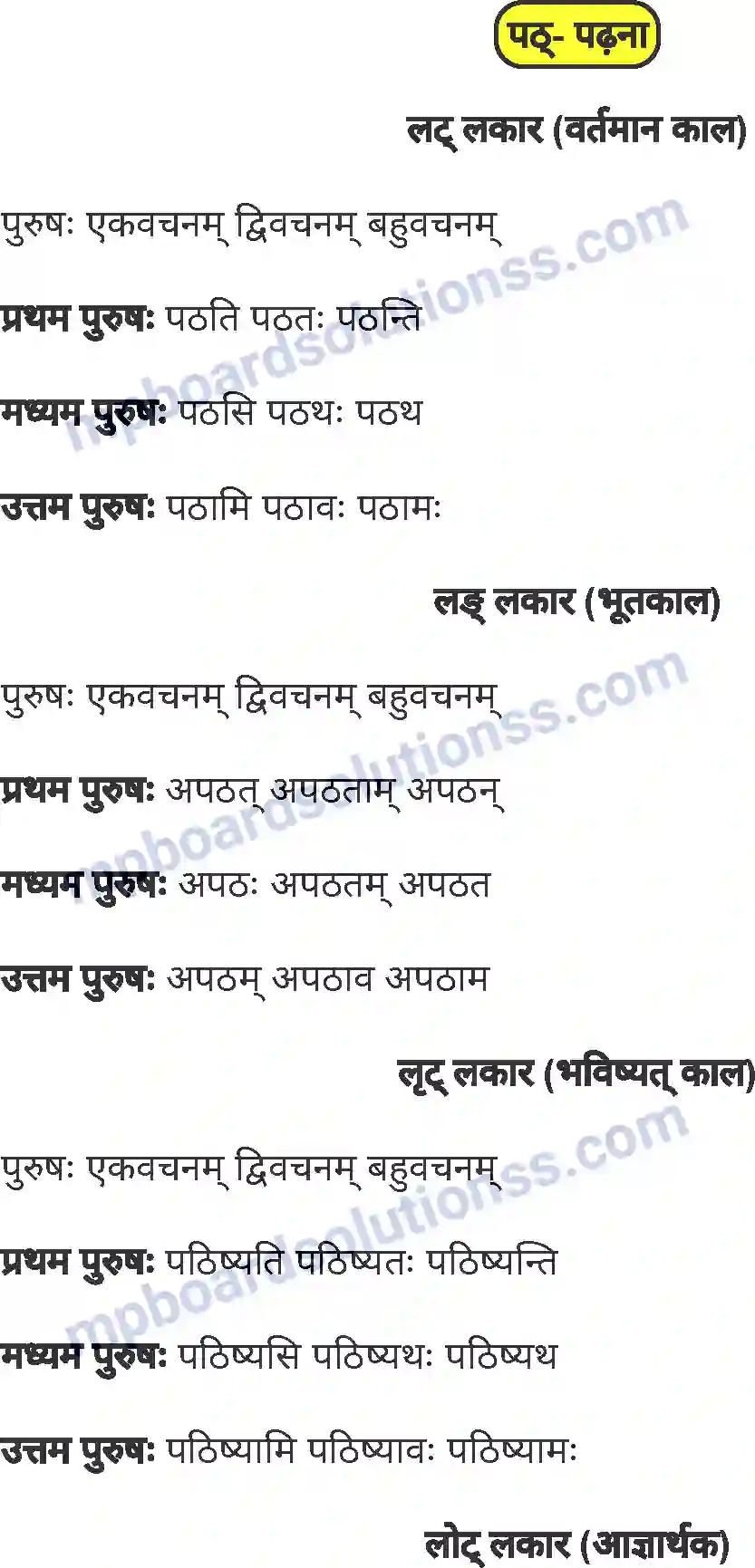 MP Board Book for Class 5 Sanskrit विंशतिः पाठः Image 23