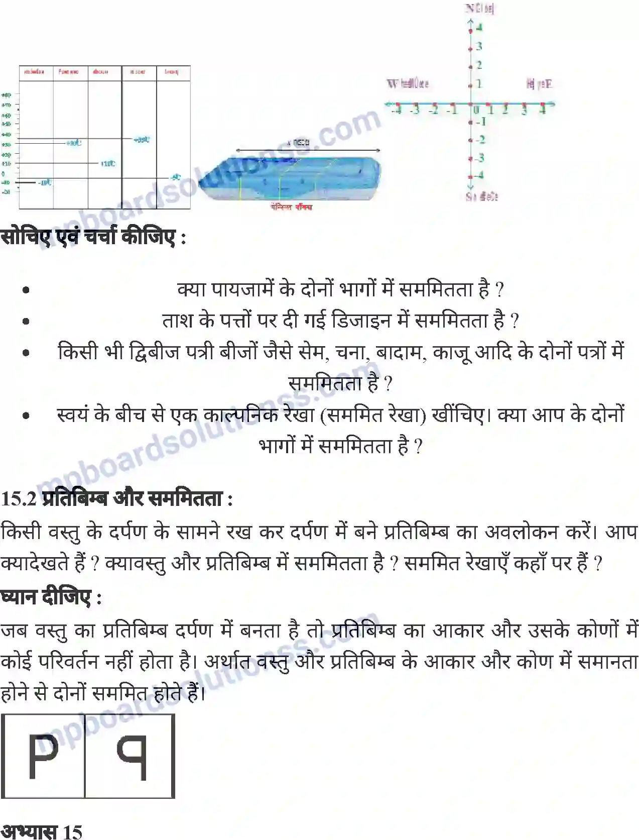 MP Board Book for Class 6 Mathematics सममितता Image 4