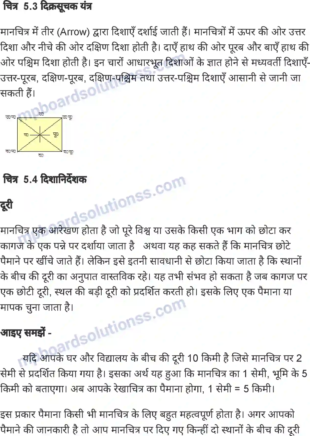 MP Board Book for Class 6 Social Science मानचित्रण Image 4