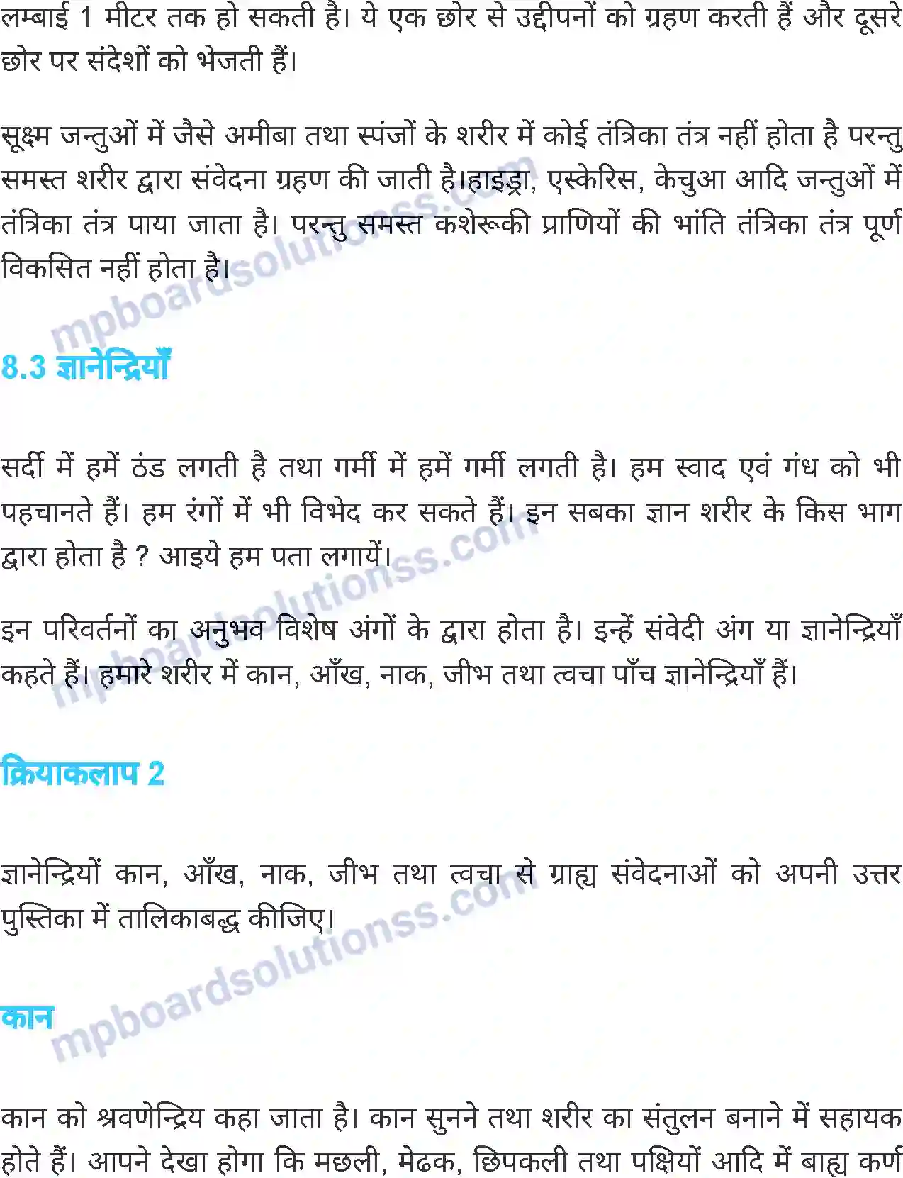 MP Board Book for Class 6 Science जंतु की संरचना व कार्य Image 10