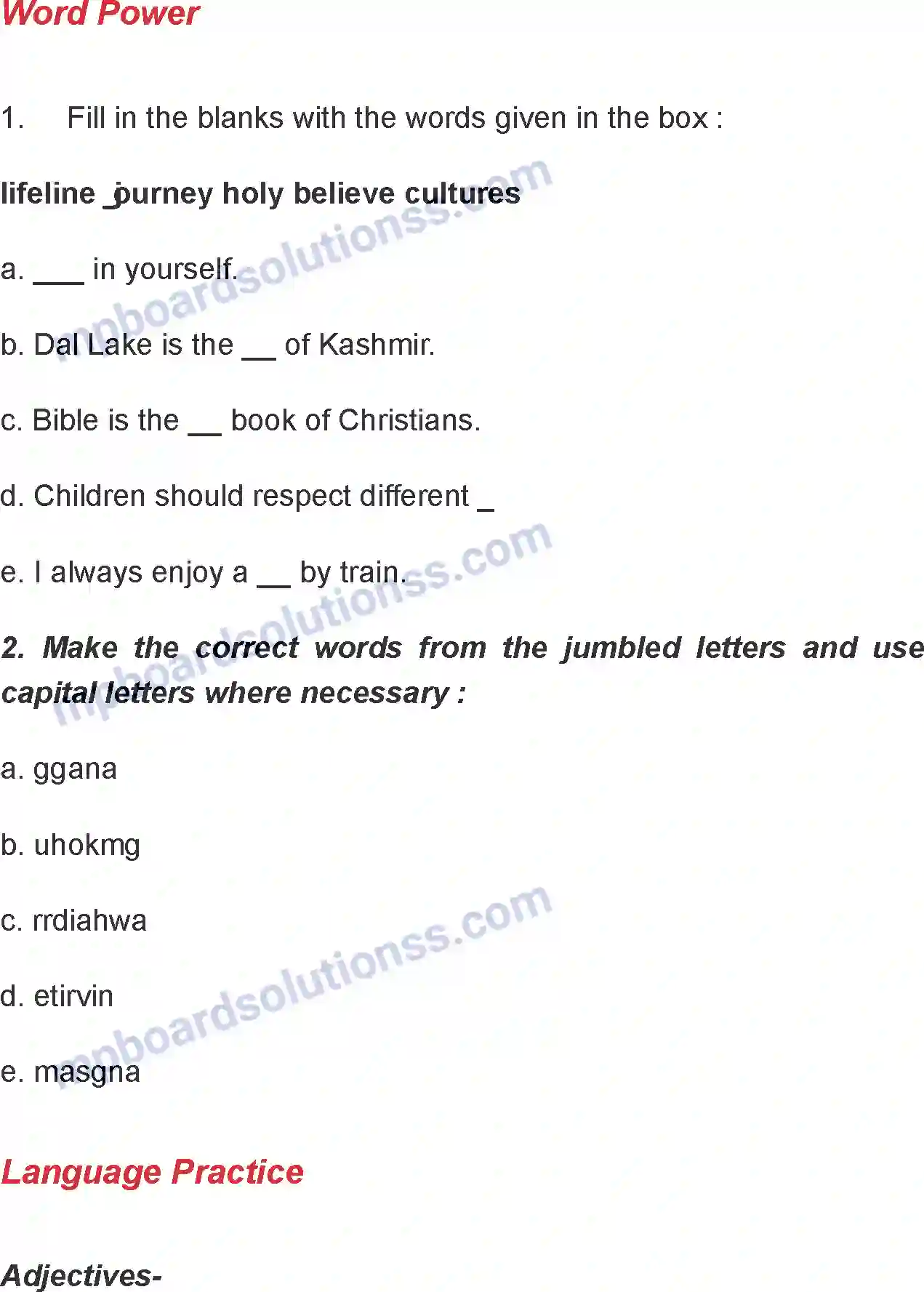 MP Board Book for Class 7 English The Holy Ganga Image 4