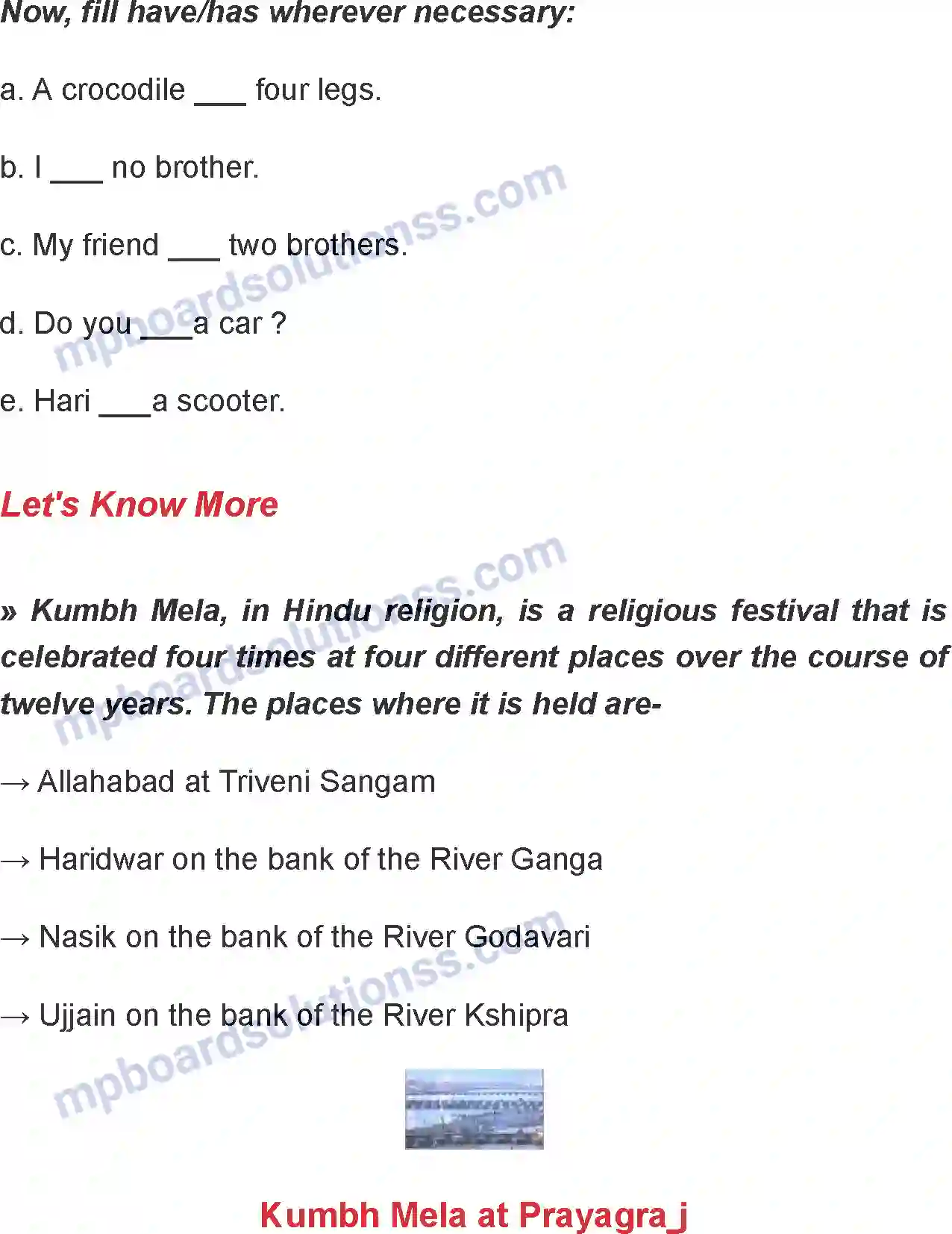 MP Board Book for Class 7 English The Holy Ganga Image 6