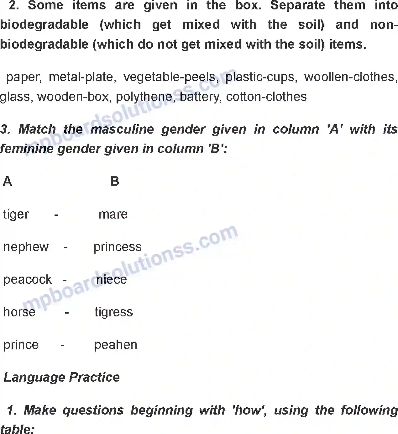 MP Board Book for Class 7 English Mr. Garbage And Mrs. Polythene Image 6