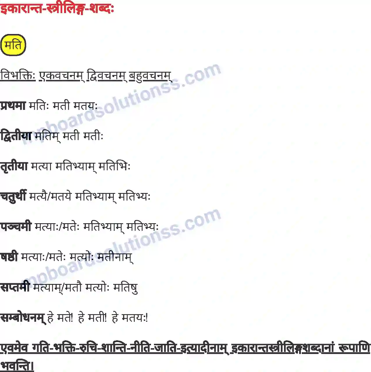 MP Board Book for Class 7 Sanskrit व्याकरण Image 11