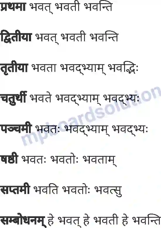 MP Board Book for Class 7 Sanskrit व्याकरण Image 5