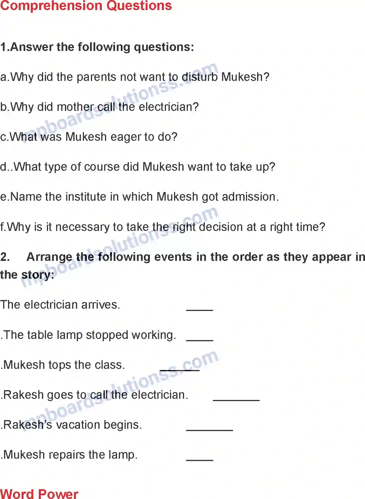 MP Board Book for Class 8 English The Right Choice Image 4