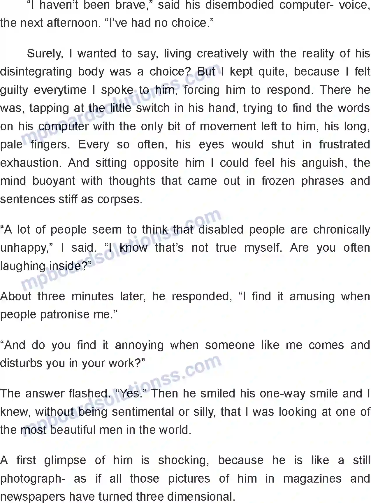 MP Board Book for Class 8 English A Visit to Cambridge Image 3