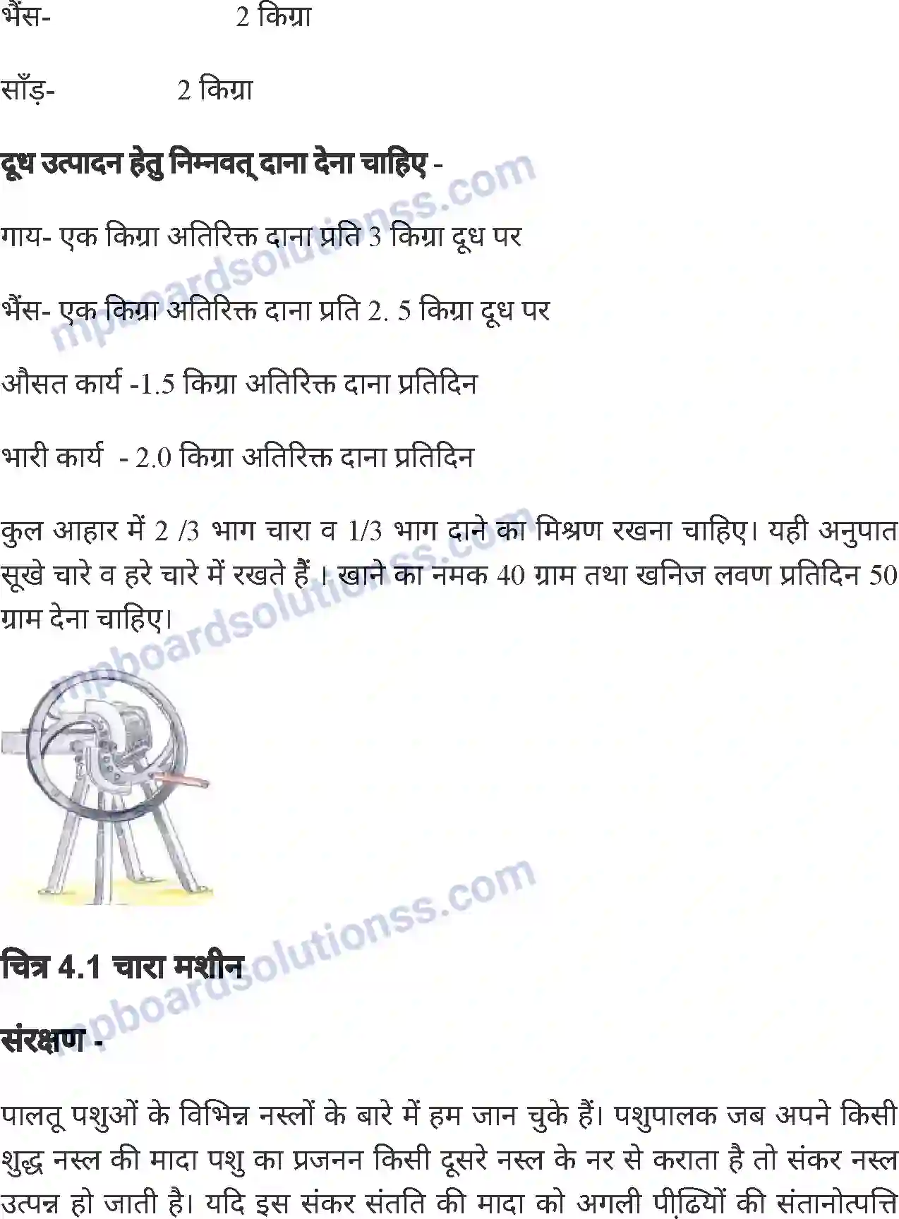 MP Board Book for Class 8 Agriculture पशुपालन Image 7