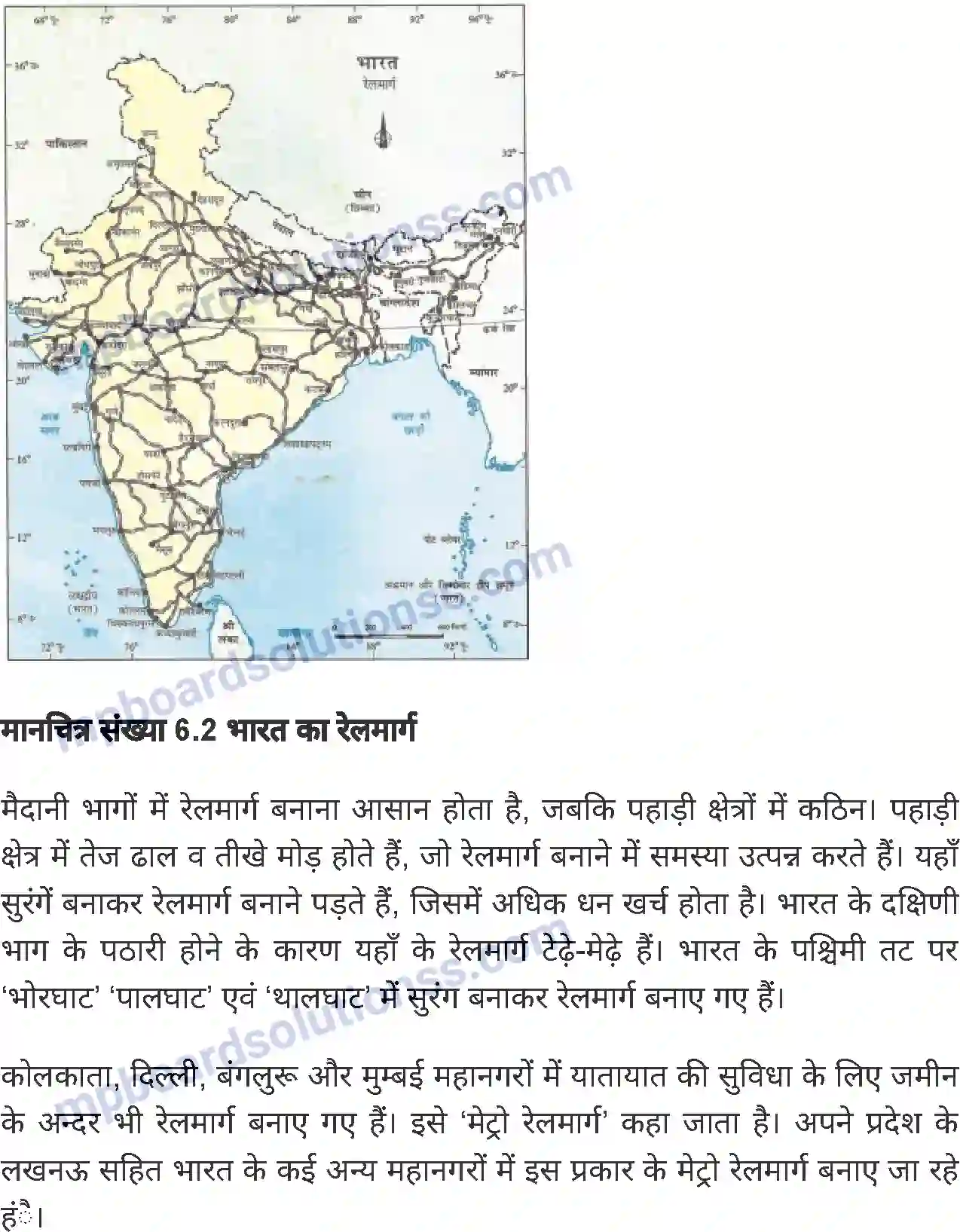 MP Board Book for Class 8 Social Science भारत - यातायात, व्यापार एवं संचार Image 5