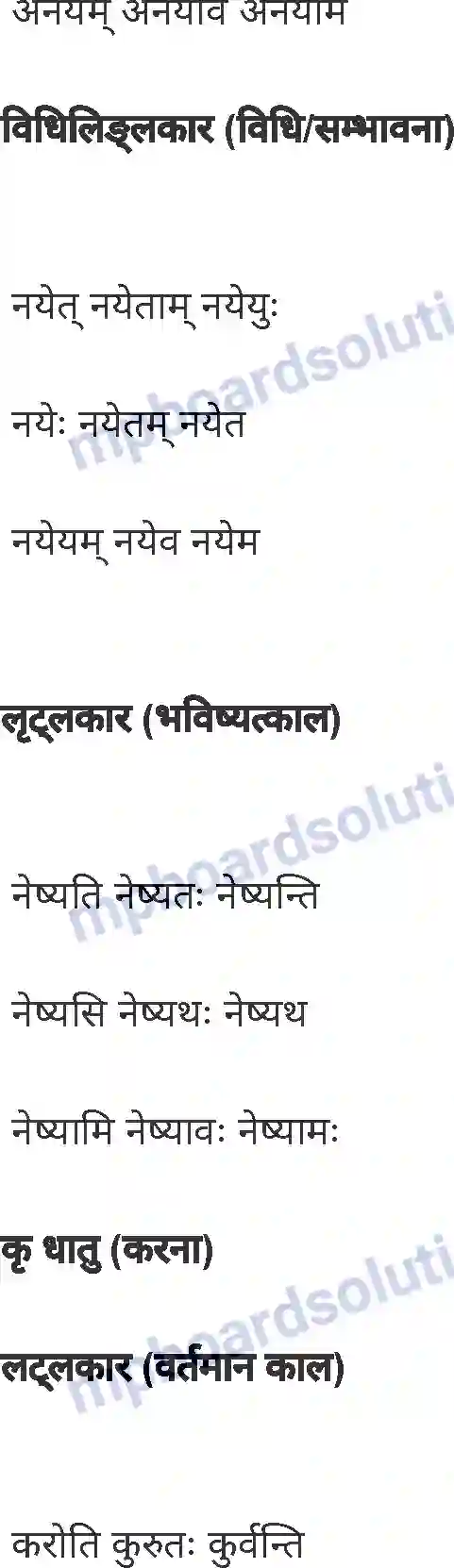 MP Board Book for Class 8 Hindi अनिवार्य संस्कृत Image 60
