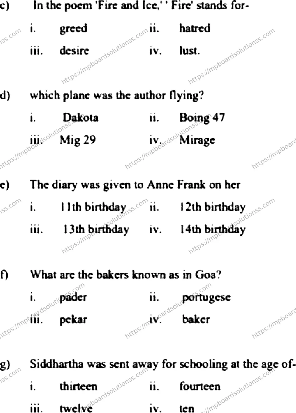 MP Board Class 10 English General HE-531670 Final Paper 2022 Image 7