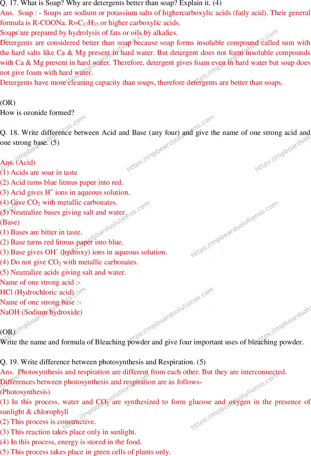MP Board Class 10 Science EM With Answer-608727 Final Paper 2017 Image 6