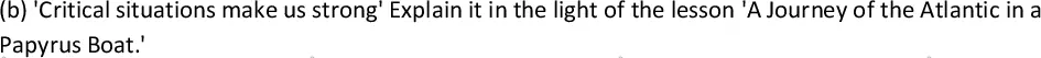 MP Board Class 10 Special English EM-507032 Final Paper 2016 Image 8
