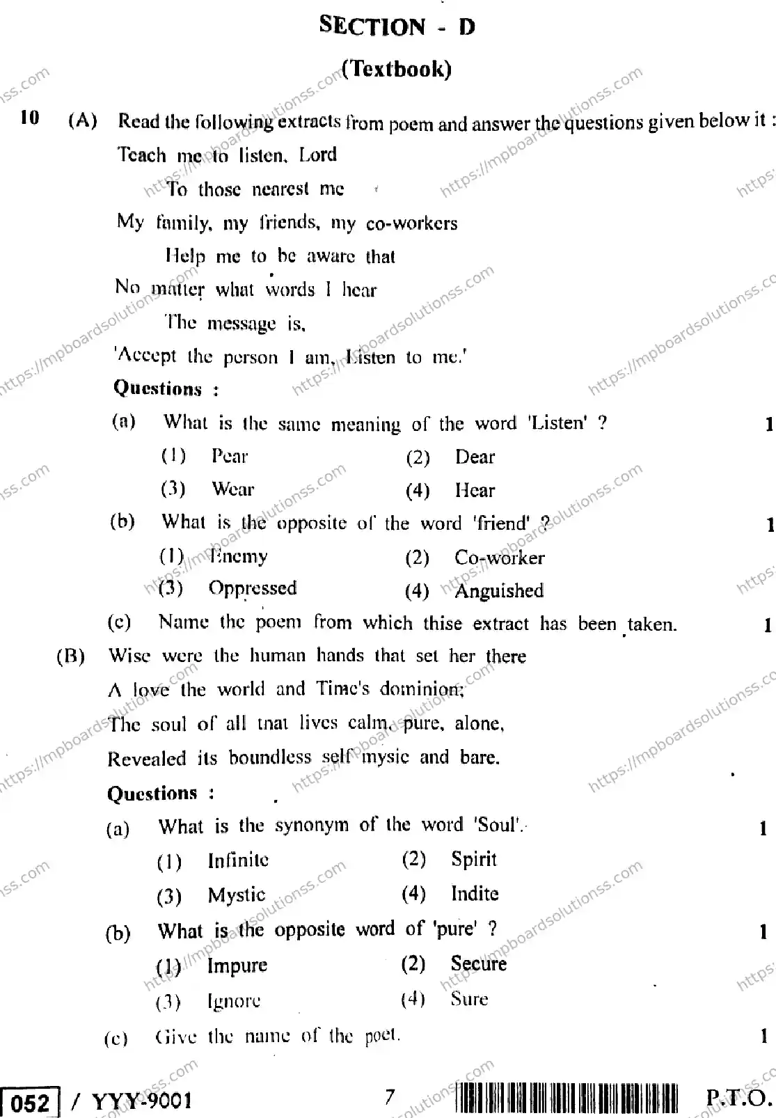MP Board Class 12 English General-972043 Final Paper 2019 Image 7