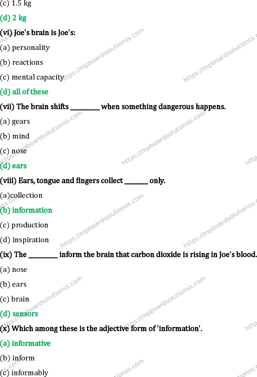 MP Board Class 12 English I Set B-144134 Final Paper 2024 Image 4