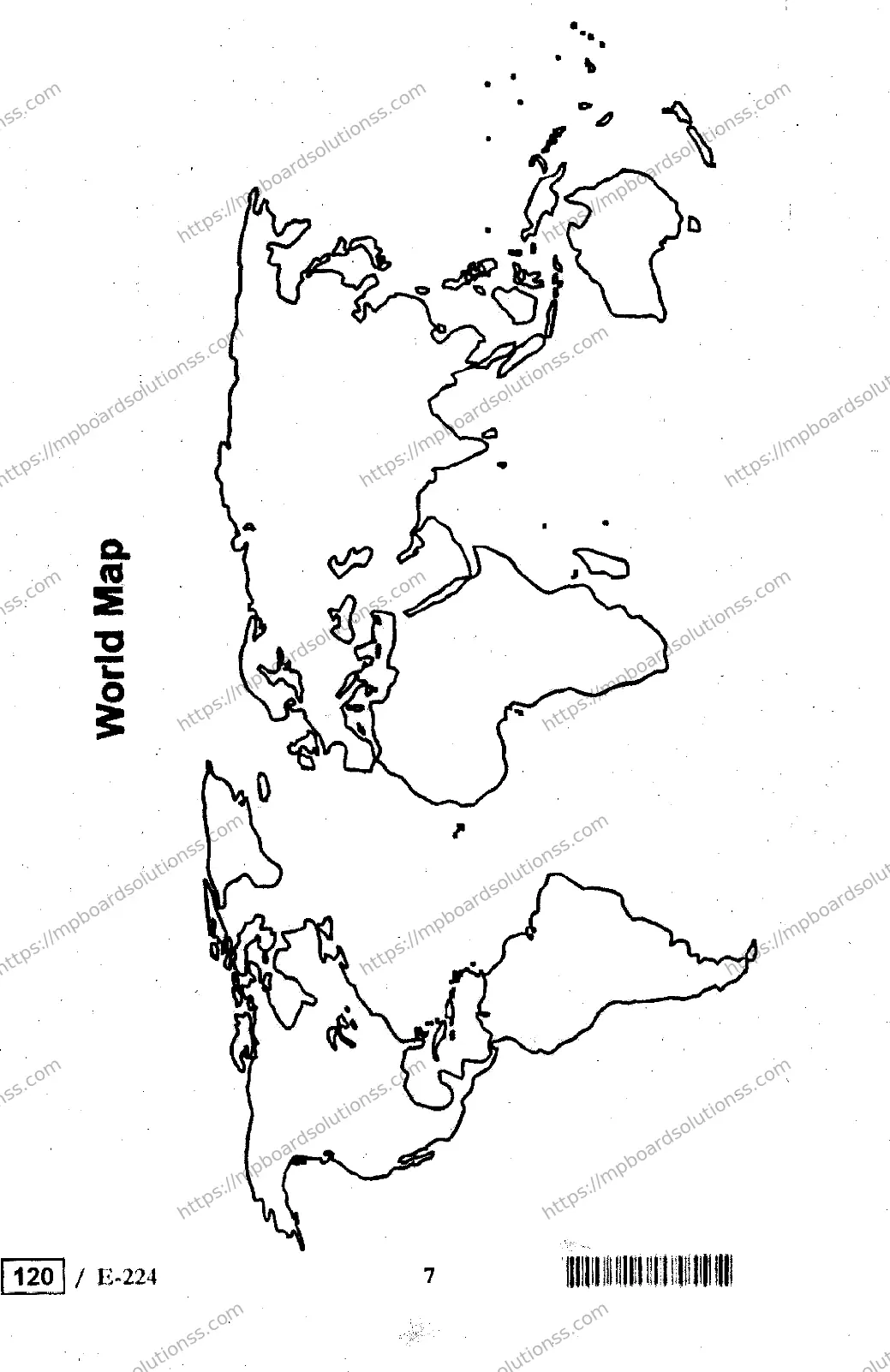 MP Board Class 12 Geography HE-217039 Final Paper 2019 Image 7