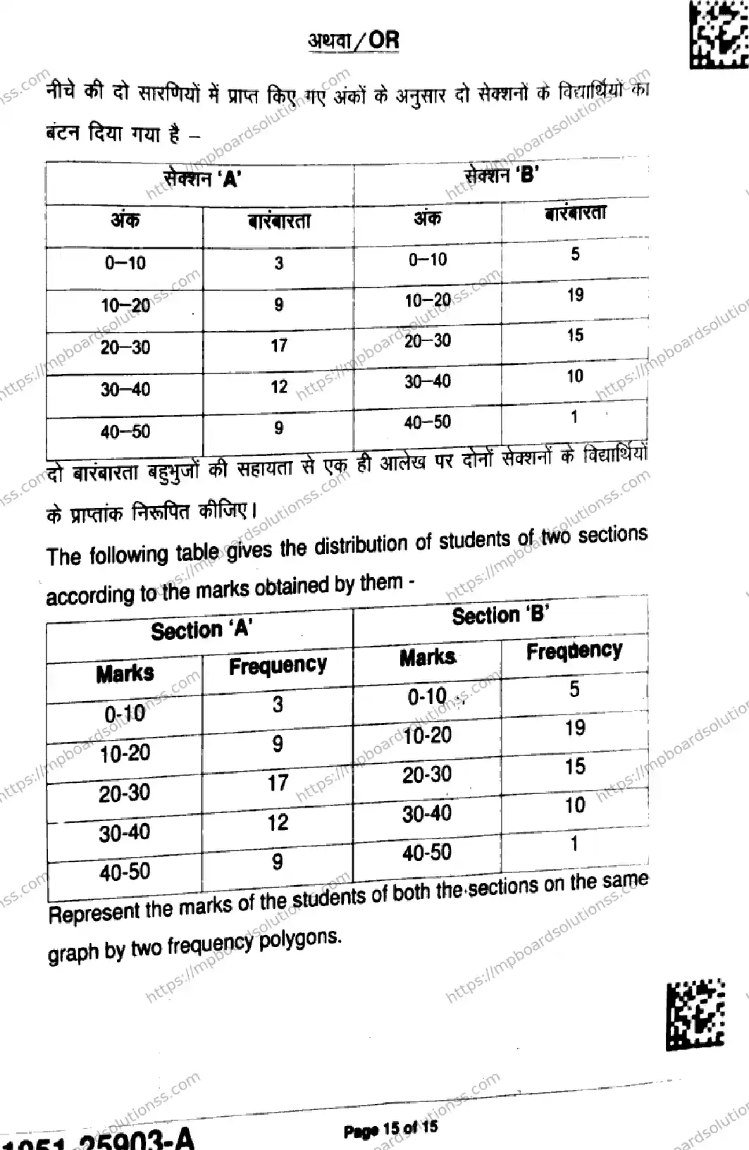 MP Board Class 9 Mathematics Standard-845716 Final Paper 2025 Image 15