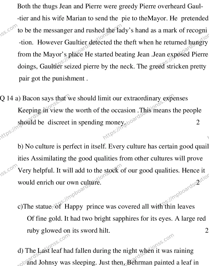 MP Board CLASS 10 ENGLISH-SPECIAL-LANGUAGE-SET-1-3 0001 Sample Paper Image 17