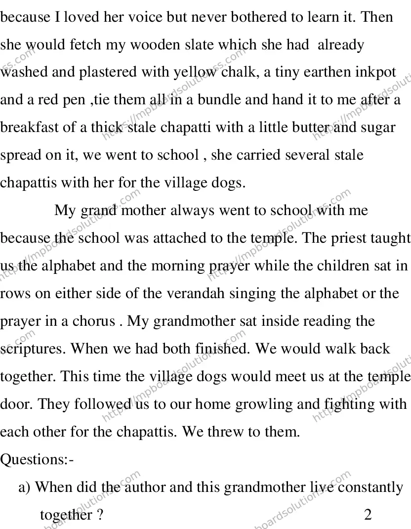 MP Board CLASS 10 ENGLISH-SPECIAL-LANGUAGE-SET-1-3 0001 Sample Paper Image 5