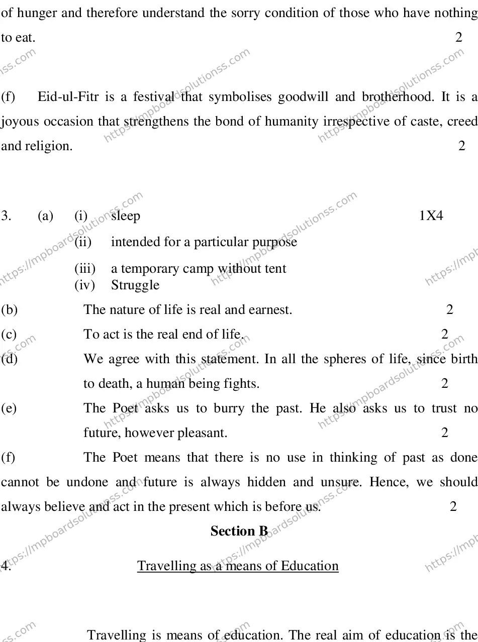 MP Board CLASS 10 ENGLISH-SPECIAL-LANGUAGE-SET-3-3 0003 Sample Paper Image 12