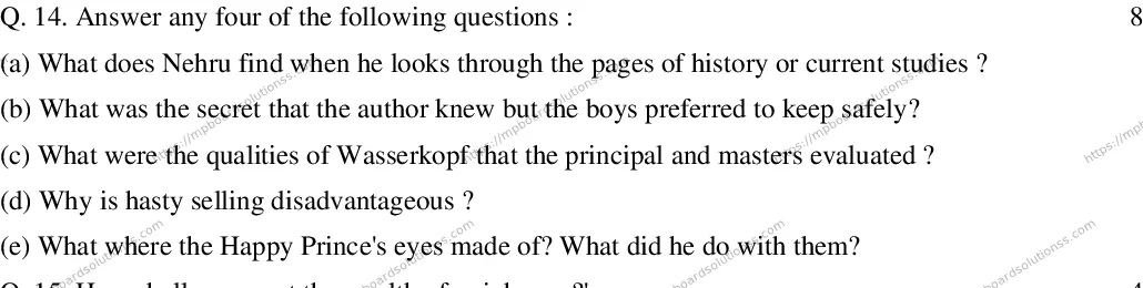MP Board CLASS 10 ENGLISH-SPECIAL-SET-4 2020 Sample Paper Image 6