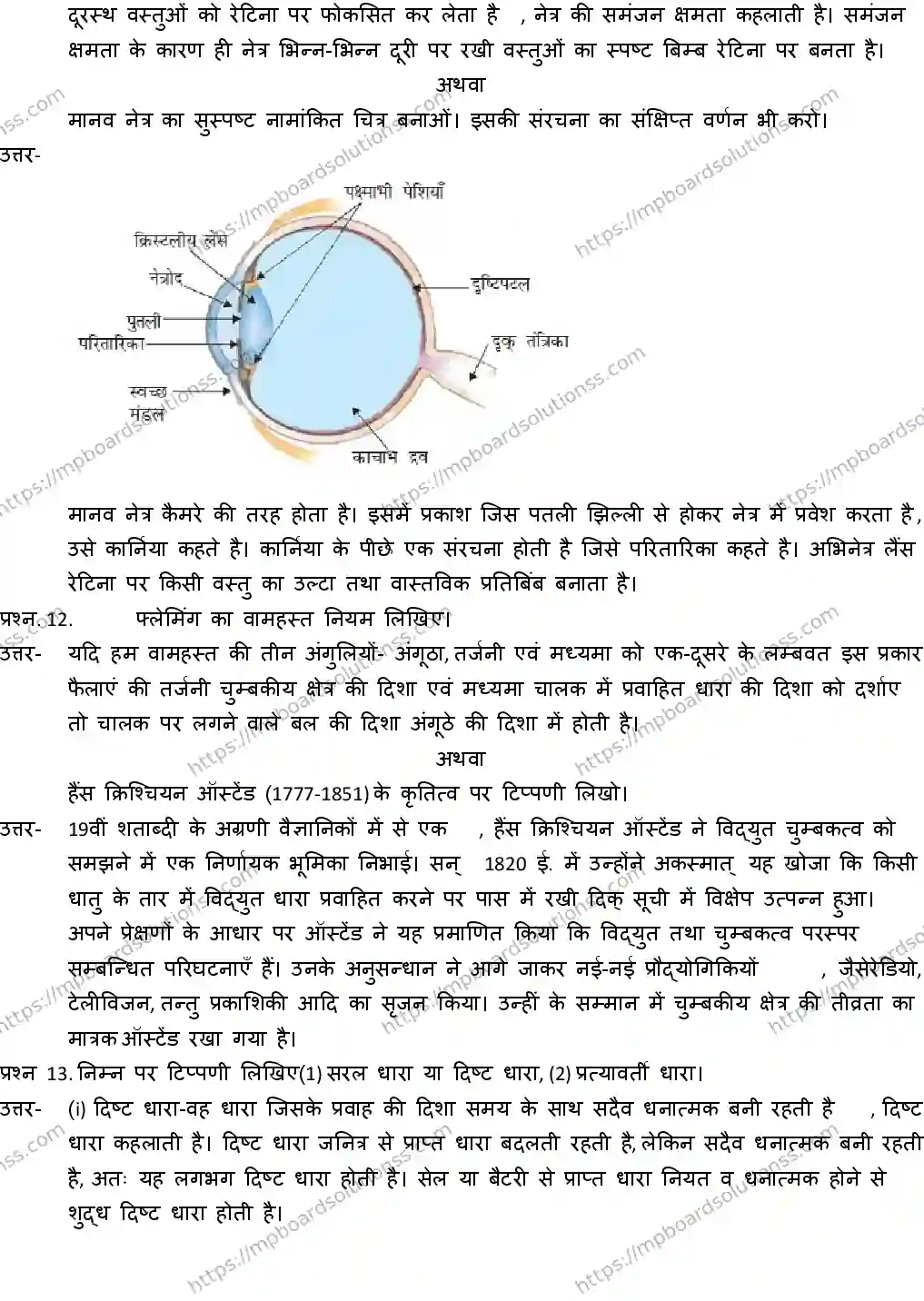 MP Board CLASS 10 SCIENCE-WITH-ANSWER-3 2019 Sample Paper Image 6