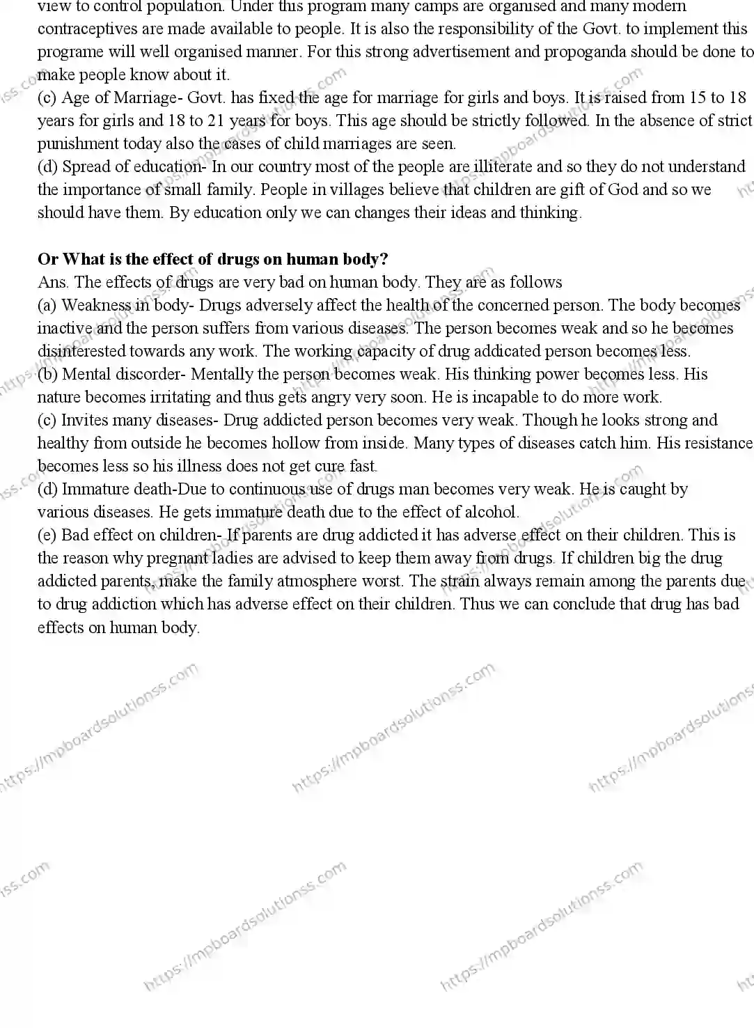MP Board CLASS 10 SOCIAL-SCIENCE-ENGLISH-MEDIUM 2019 Sample Paper Image 14
