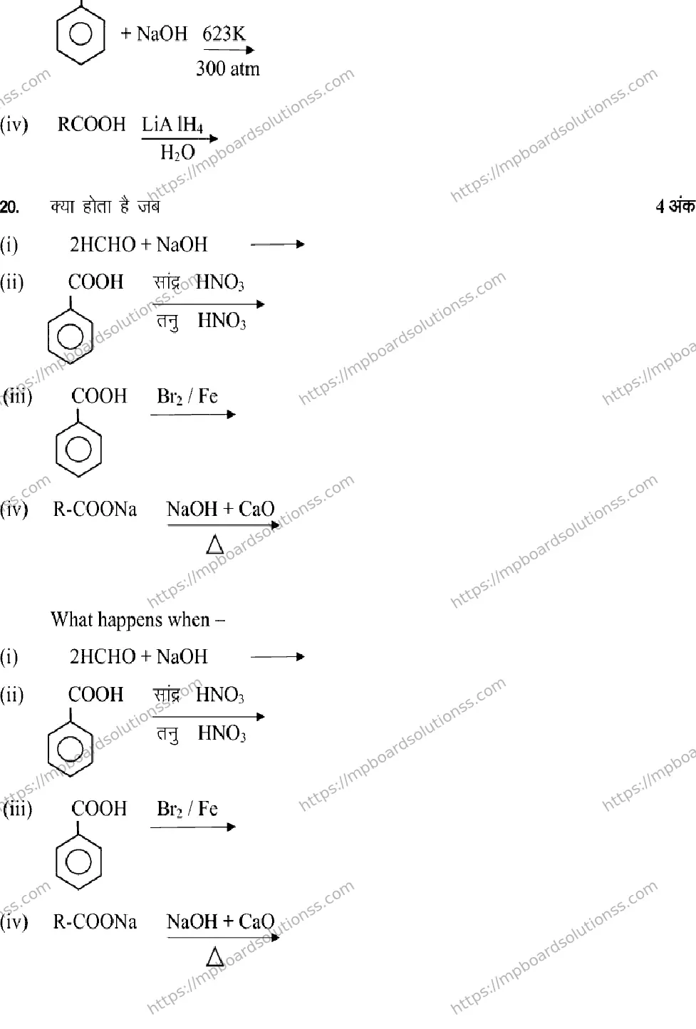 MP Board Class 12 Chemistry 2025 Sample Paper Image 10