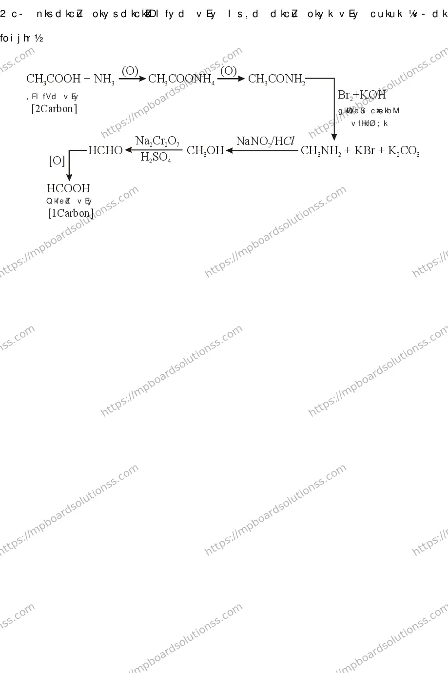MP Board Class 12 CHEMISTRY-356562 2018 Sample Paper Image 14