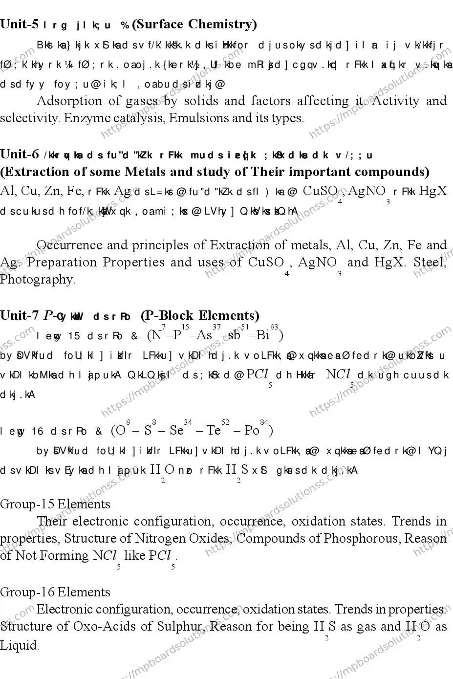 MP Board Class 12 CHEMISTRY-356562 2018 Sample Paper Image 3