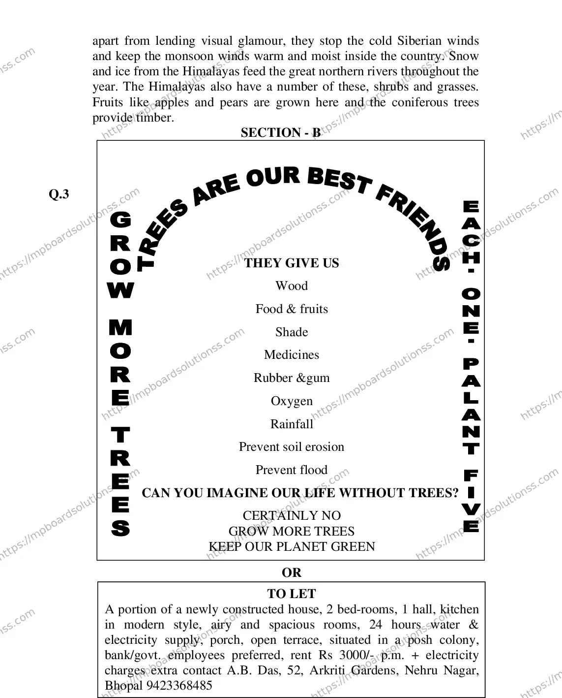 MP Board Class 12 ENGLISH-GENERAL-356564 2018 Sample Paper Image 13