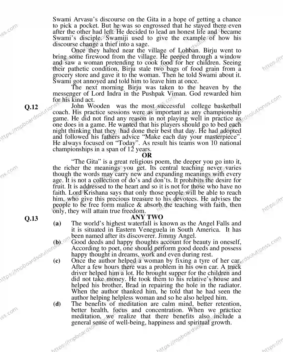 MP Board Class 12 ENGLISH-GENERAL-356564 2018 Sample Paper Image 20